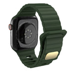 Silicone traspirante e delicato sulla pelle per Apple Watch, Ultra 49mm / Series 8&7 45mm / SE   2&6&SE&5&4 44mm / 3&2&1 42mm, Series 8&7 41mm / SE 2&6&SE&5&4 40mm /   3&2&1 38mm
