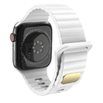 Silicone traspirante e delicato sulla pelle per Apple Watch, Ultra 49mm / Series 8&7 45mm / SE   2&6&SE&5&4 44mm / 3&2&1 42mm, Series 8&7 41mm / SE 2&6&SE&5&4 40mm /   3&2&1 38mm
