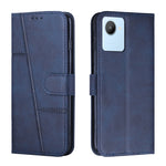 Custodia per telefono in pelle con fibbia in vitello con cuciture, For OPPO A57 5G/Realme V23/A77 5G, For Realme C30 4G, For OPPO Reno8 5G/Reno8 5G Global, For OPPO Reno8 Pro+ 5G/Reno8 Pro 5G Global
