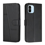 Custodia per telefono in pelle con fibbia in vitello con cuciture, For vivo Y35 4G/Y22s/Y22, For Xiaomi Redmi A1, For Xiaomi 12T/12T Pro/Redmi K50 Ultra