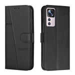 Custodia per telefono in pelle con fibbia in vitello con cuciture, For vivo Y35 4G/Y22s/Y22, For Xiaomi Redmi A1, For Xiaomi 12T/12T Pro/Redmi K50 Ultra