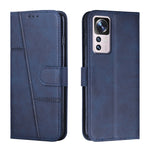Custodia per telefono in pelle con fibbia in vitello con cuciture, For vivo Y35 4G/Y22s/Y22, For Xiaomi Redmi A1, For Xiaomi 12T/12T Pro/Redmi K50 Ultra