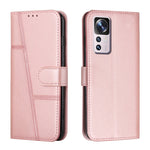 Custodia per telefono in pelle con fibbia in vitello con cuciture, For vivo Y35 4G/Y22s/Y22, For Xiaomi Redmi A1, For Xiaomi 12T/12T Pro/Redmi K50 Ultra