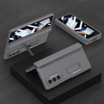 Custodia per telefono pieghevole con cerniera magnetica integrata GKK, For Samsung Galaxy Z Fold4