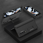 Custodia per telefono pieghevole con cerniera magnetica integrata GKK, For Samsung Galaxy Z Fold4