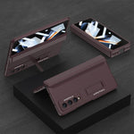 Custodia per telefono pieghevole con cerniera magnetica integrata GKK, For Samsung Galaxy Z Fold4