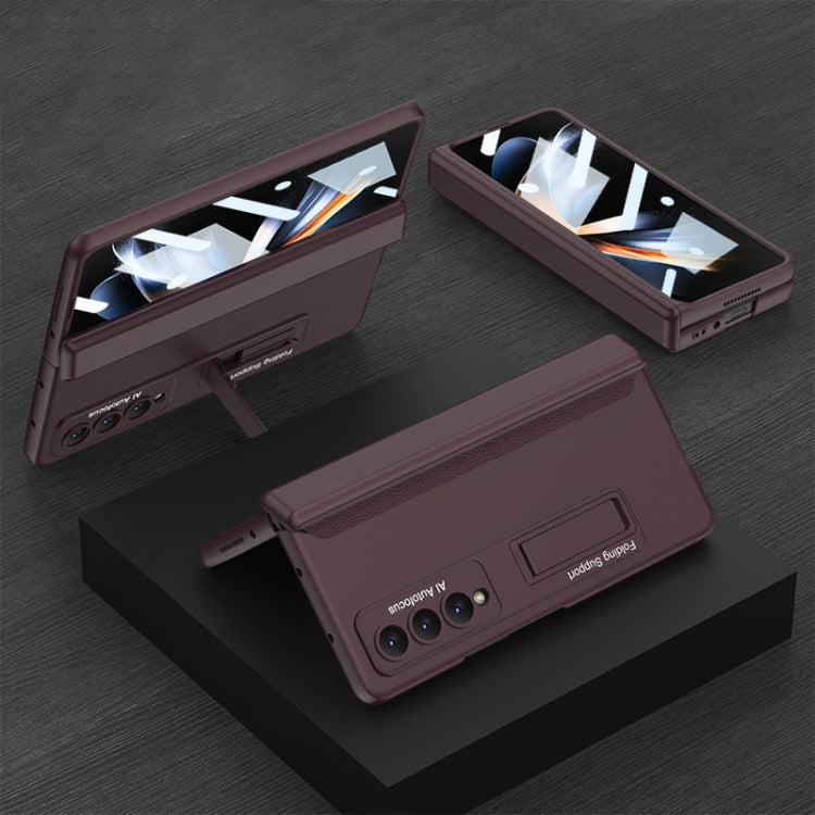 Custodia per telefono pieghevole con cerniera magnetica integrata GKK, For Samsung Galaxy Z Fold4
