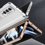 Custodia per telefono pieghevole con cerniera magnetica integrata GKK, For Samsung Galaxy Z Fold4