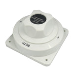 Interruttore di spegnimento della batteria dello yacht per camper da 300 A. Interruttore di protezione marina a quattro velocità, Power Off Switch(White)