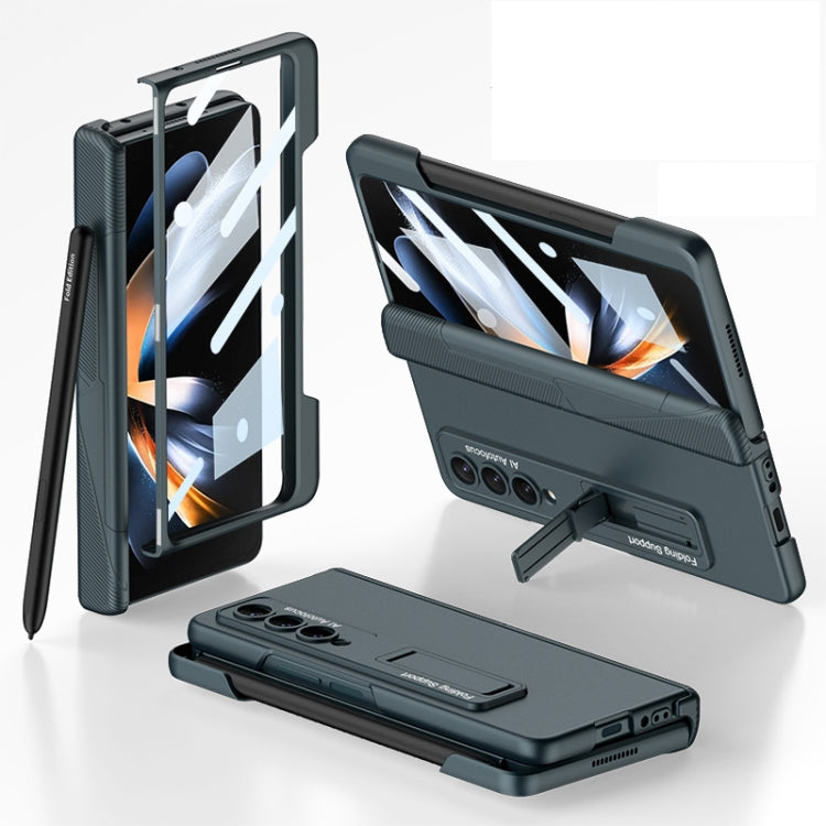 Custodia per telefono pieghevole magnetica integrata GKK con slot per penna, For Samsung Galaxy Z Fold4