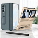 Custodia per telefono pieghevole magnetica integrata GKK con slot per penna, For Samsung Galaxy Z Fold4