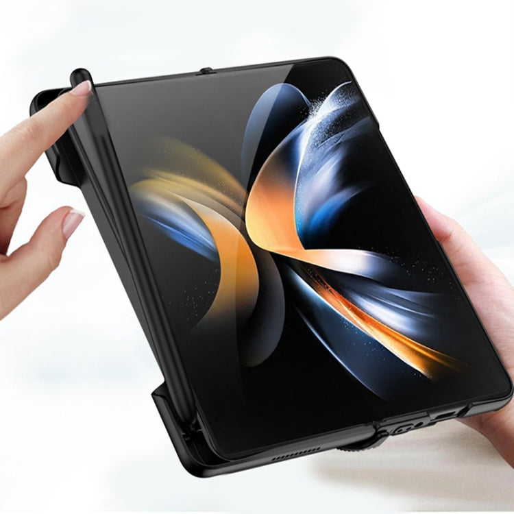 Custodia per telefono pieghevole magnetica integrata GKK con slot per penna, For Samsung Galaxy Z Fold4
