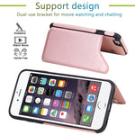 Custodia protettiva in vitello per iPhone 6/7/8 e Plus
