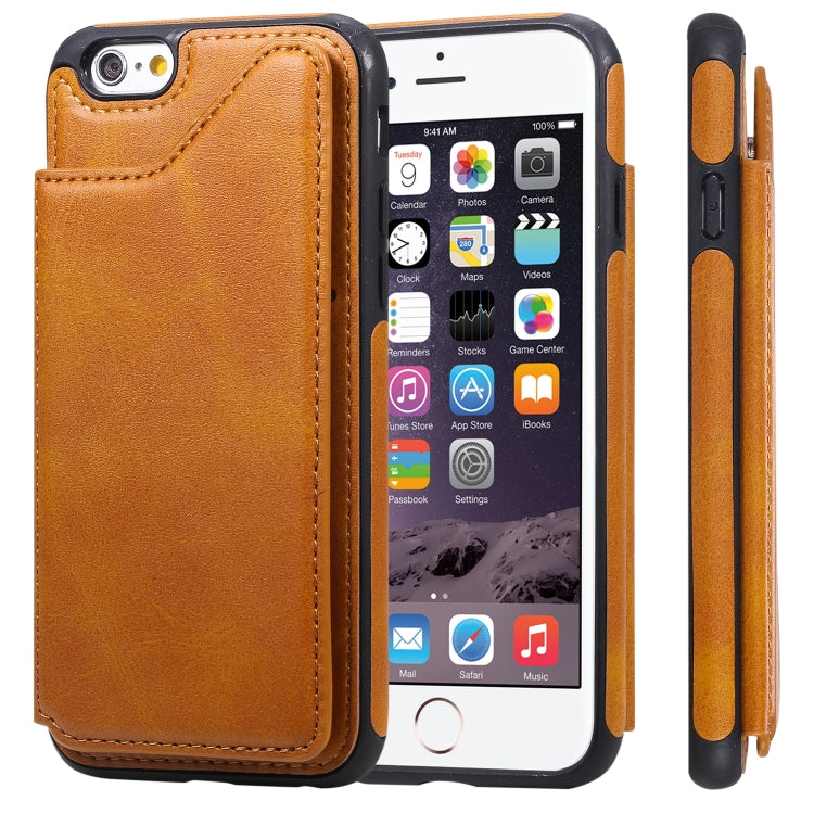 Custodia protettiva in vitello per iPhone 6/7/8 e Plus