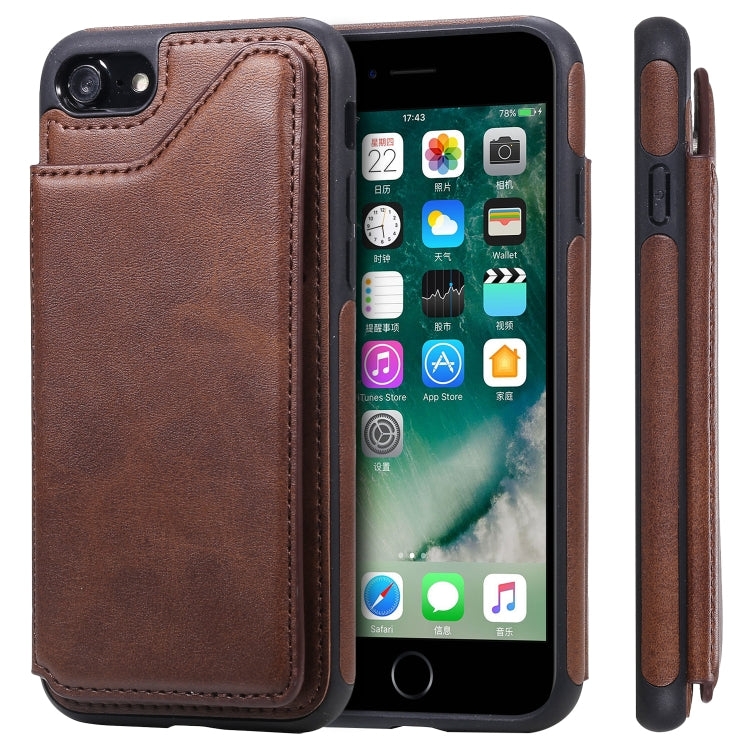 Custodia protettiva in vitello per iPhone 6/7/8 e Plus