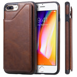 Custodia protettiva in vitello per iPhone 6/7/8 e Plus