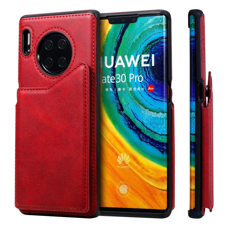Custodia portafoglio in vitello con slot carte Huawei Mate 30