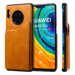 Custodia portafoglio in vitello con slot carte Huawei Mate 30