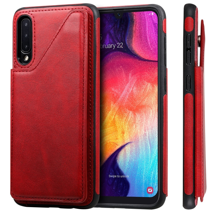 Custodia portafoglio in ecopelle con slot carte per Samsung