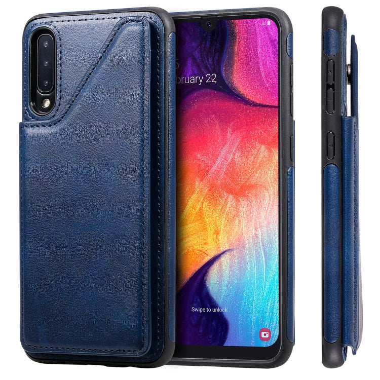 Custodia portafoglio in ecopelle con slot carte per Samsung