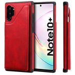 Custodia portafoglio in ecopelle con slot carte per Samsung