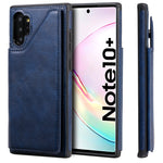 Custodia portafoglio in ecopelle con slot carte per Samsung