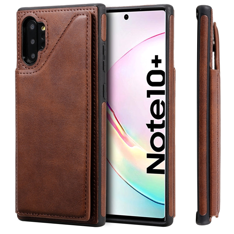 Custodia portafoglio in ecopelle con slot carte per Samsung