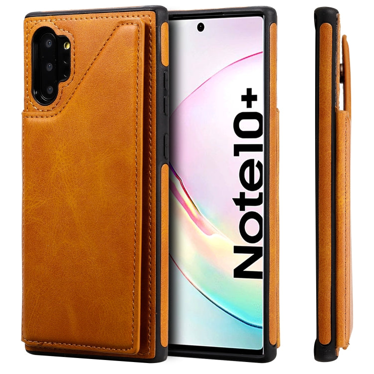 Custodia portafoglio in ecopelle con slot carte per Samsung