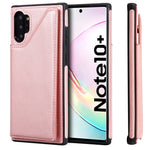 Custodia portafoglio in ecopelle con slot carte per Samsung