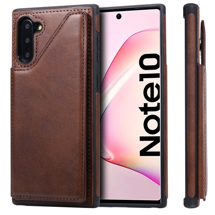 Custodia portafoglio in ecopelle con slot carte per Samsung