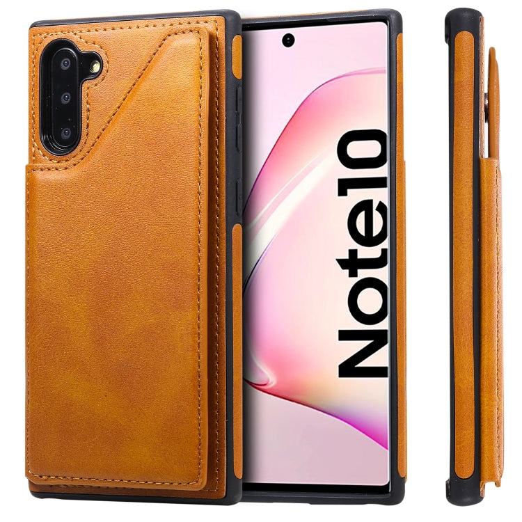 Custodia portafoglio in ecopelle con slot carte per Samsung