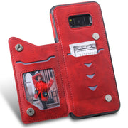 Custodia antiurto con portatessere per Samsung Galaxy