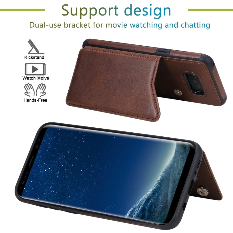 Custodia antiurto con portatessere per Samsung Galaxy
