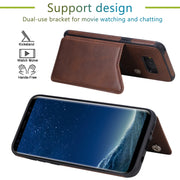 Custodia antiurto con portatessere per Samsung Galaxy