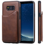 Custodia antiurto con portatessere per Samsung Galaxy