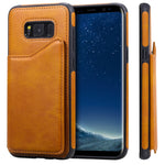 Custodia antiurto con portatessere per Samsung Galaxy