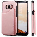 Custodia antiurto con portatessere per Samsung Galaxy