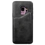 Custodia portafoglio in ecopelle con slot carte per Samsung