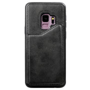 Custodia portafoglio in ecopelle con slot carte per Samsung