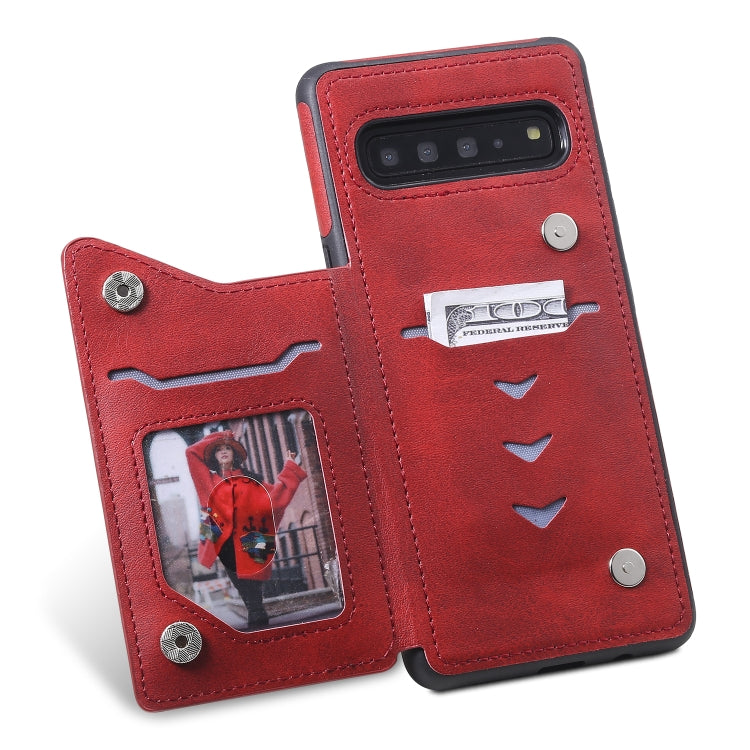 Custodia portafoglio antiurto con slot carte per Samsung