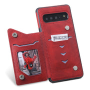 Custodia portafoglio antiurto con slot carte per Samsung