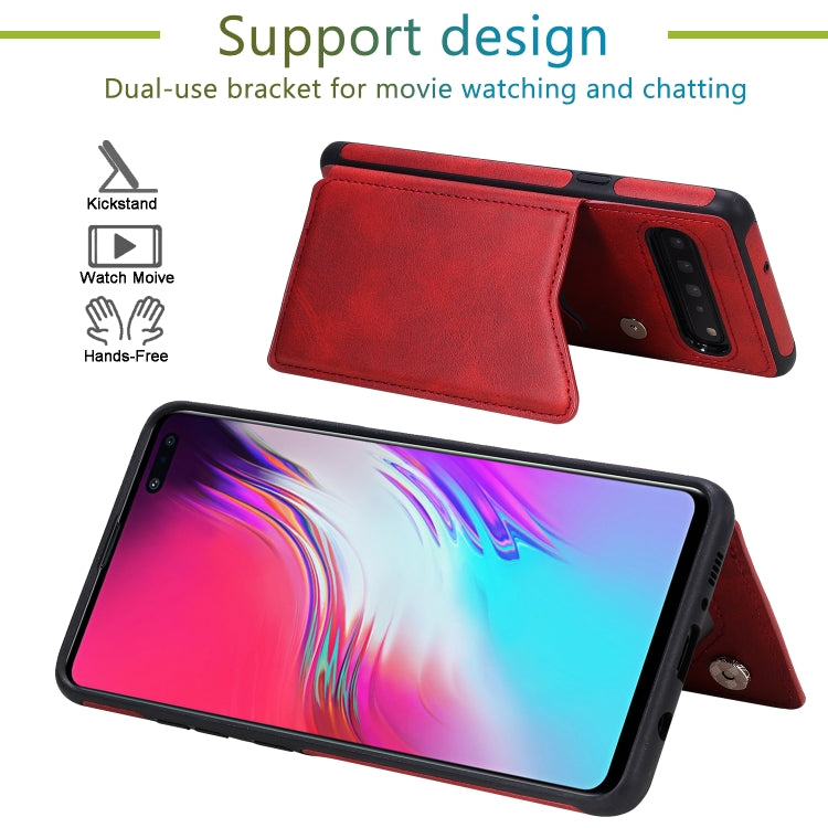 Custodia portafoglio antiurto con slot carte per Samsung