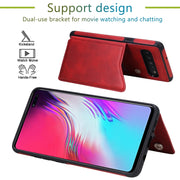 Custodia portafoglio antiurto con slot carte per Samsung