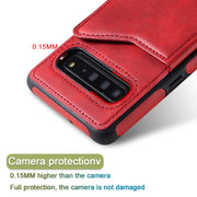 Custodia portafoglio antiurto con slot carte per Samsung