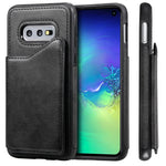 Custodia portafoglio in ecopelle con slot carte per Samsung