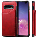Custodia portafoglio antiurto con slot carte per Samsung