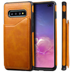Custodia portafoglio antiurto con slot carte per Samsung