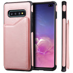 Custodia portafoglio antiurto con slot carte per Samsung