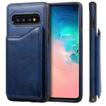 Custodia portafoglio antiurto con slot carte per Samsung