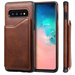 Custodia portafoglio antiurto con slot carte per Samsung